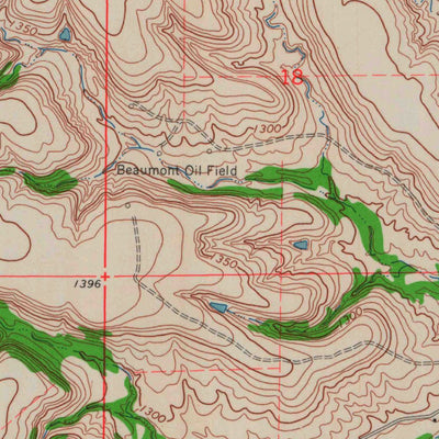 United States Geological Survey Piedmont NW, KS (1964, 24000-Scale) digital map