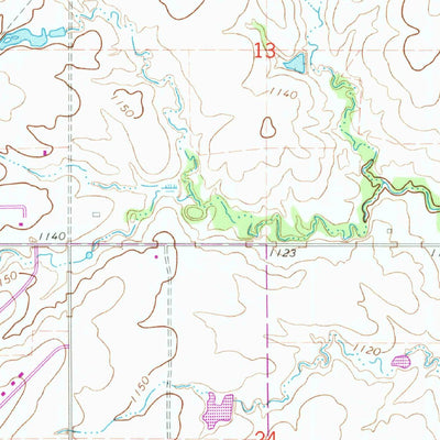 United States Geological Survey Piedmont, OK (1966, 24000-Scale) digital map