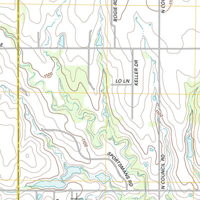 United States Geological Survey Piedmont, OK (2012, 24000-Scale) digital map