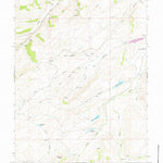 United States Geological Survey Piedmont Reservoir, WY (1965, 24000-Scale) digital map
