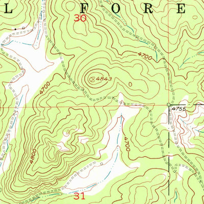United States Geological Survey Piedmont, SD (1953, 24000-Scale) digital map
