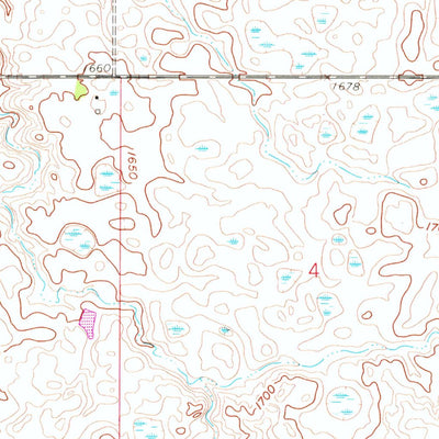 United States Geological Survey Piedmont, SD (1958, 24000-Scale) digital map