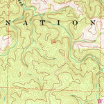 United States Geological Survey Piedmont SE, AL (1967, 24000-Scale) digital map