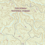 United States Geological Survey Piedmont SE, AL (2021, 24000-Scale) digital map