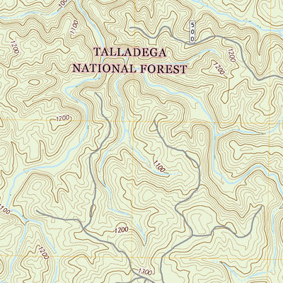 United States Geological Survey Piedmont SE, AL (2021, 24000-Scale) digital map