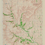 United States Geological Survey Piedmont SW, KS (1964, 24000-Scale) digital map