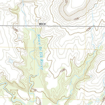 United States Geological Survey Piedmont SW, KS (2022, 24000-Scale) digital map