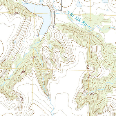 United States Geological Survey Piedmont SW, KS (2022, 24000-Scale) digital map