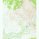 United States Geological Survey Piedra, CA (1965, 24000-Scale) digital map