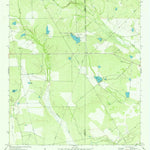 United States Geological Survey Piedra Creek NE, TX (1974, 24000-Scale) digital map