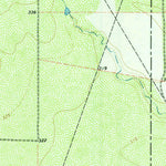 United States Geological Survey Piedra Creek NE, TX (1974, 24000-Scale) digital map