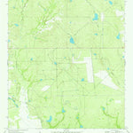 United States Geological Survey Piedra Creek NW, TX (1974, 24000-Scale) digital map