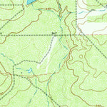 United States Geological Survey Piedra Creek NW, TX (1974, 24000-Scale) digital map
