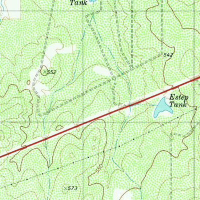United States Geological Survey Piedra Parada Ranch, TX (1980, 24000-Scale) digital map