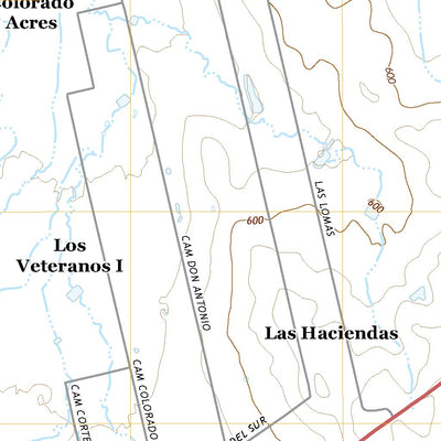 United States Geological Survey Piedra Parada Tank, TX (2022, 24000-Scale) digital map