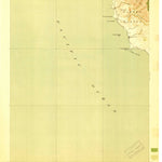 United States Geological Survey Piedras Blancas, CA (1919, 62500-Scale) digital map