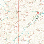 United States Geological Survey Piegan, MT (1968, 24000-Scale) digital map