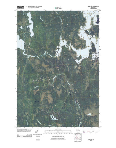 United States Geological Survey Pier Lake, WI (2010, 24000-Scale) digital map