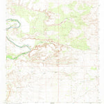 United States Geological Survey Pierce Canyon, NM (1968, 24000-Scale) digital map