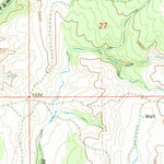 United States Geological Survey Pierce Draw, WY (1967, 24000-Scale) digital map