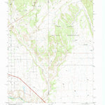 United States Geological Survey Pierce Gulch, CO (1963, 24000-Scale) digital map