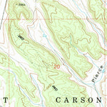 United States Geological Survey Pierce Gulch, CO (1963, 24000-Scale) digital map