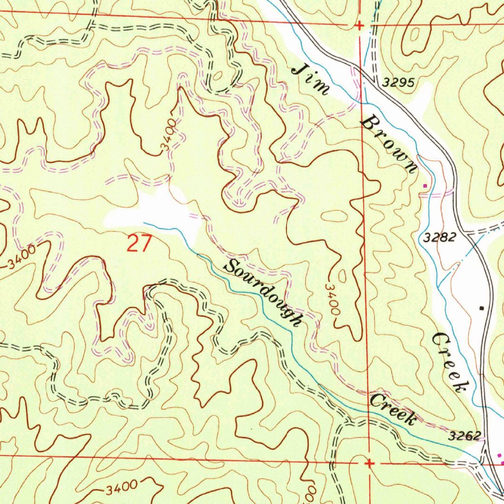 Pierce, ID (1966, 24000Scale) Map by United States Geological Survey