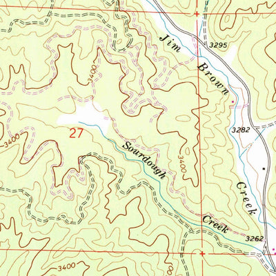 United States Geological Survey Pierce, ID (1966, 24000-Scale) digital map