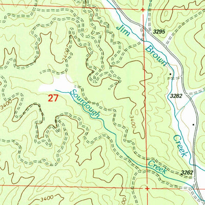 United States Geological Survey Pierce, ID (1994, 24000-Scale) digital map