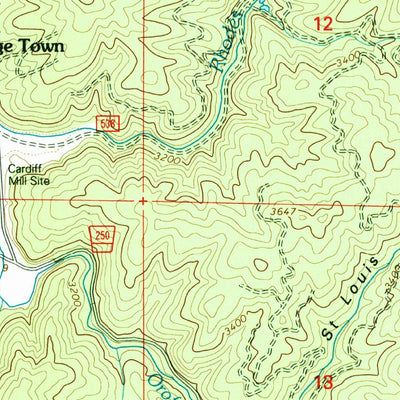 United States Geological Survey Pierce, ID (1994, 24000-Scale) digital map