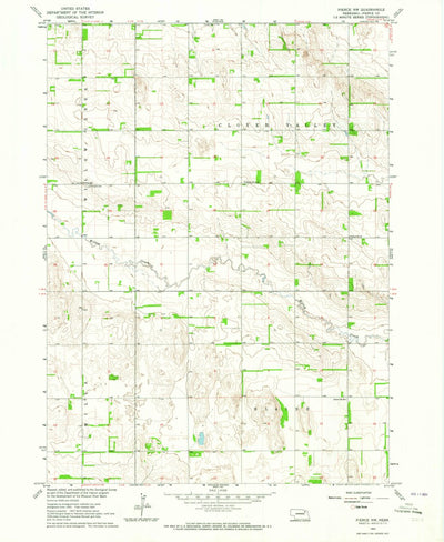 United States Geological Survey Pierce NW, NE (1963, 24000-Scale) digital map