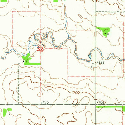 United States Geological Survey Pierce NW, NE (1963, 24000-Scale) digital map