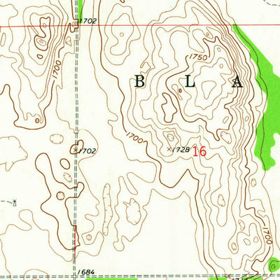 United States Geological Survey Pierce NW, NE (1963, 24000-Scale) digital map