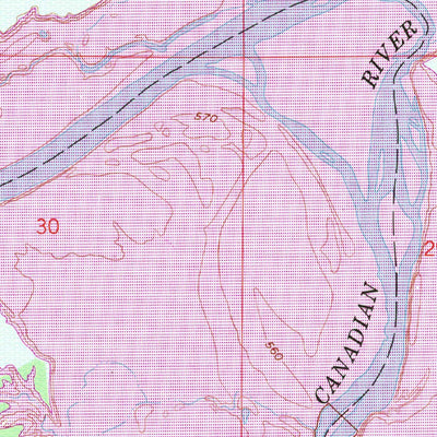 United States Geological Survey Pierce, OK (1962, 24000-Scale) digital map