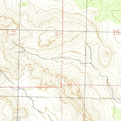 United States Geological Survey Pierce Peak, NM (1982, 24000-Scale) digital map