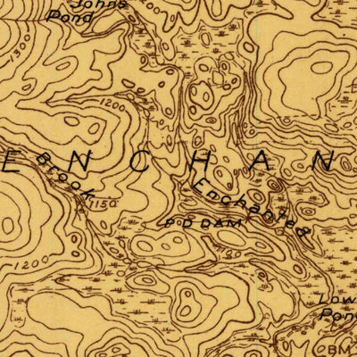 United States Geological Survey Pierce Pond, ME (1925, 48000-Scale) digital map