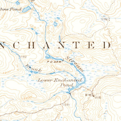 United States Geological Survey Pierce Pond, ME (1927, 62500-Scale) digital map