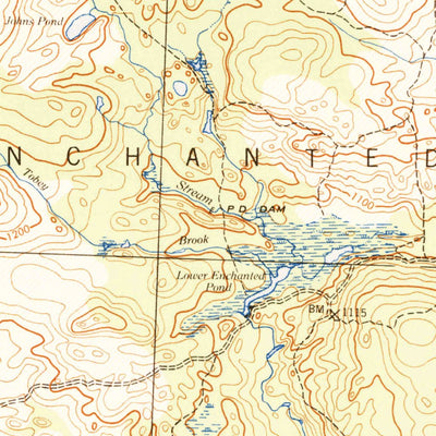 United States Geological Survey Pierce Pond, ME (1944, 62500-Scale) digital map