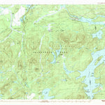 United States Geological Survey Piercefield, NY (1990, 25000-Scale) digital map
