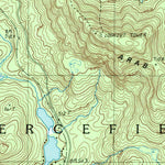United States Geological Survey Piercefield, NY (1999, 25000-Scale) digital map
