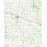 United States Geological Survey Pierceton, IN (1962, 24000-Scale) digital map