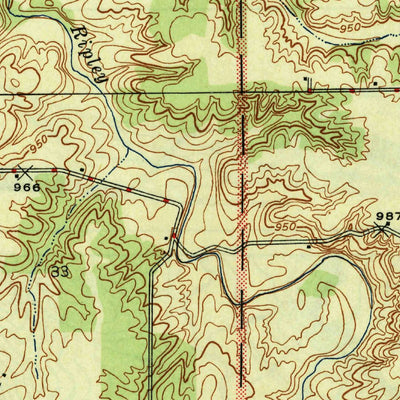 United States Geological Survey Pierceville, IN (1946, 24000-Scale) digital map