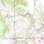 United States Geological Survey Pierceville, IN (1961, 24000-Scale) digital map