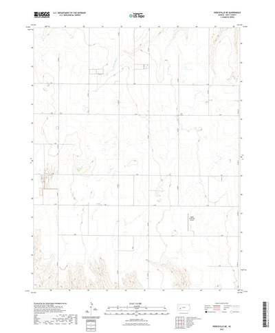 United States Geological Survey Pierceville NE, KS (2022, 24000-Scale) digital map