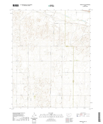 United States Geological Survey Pierceville SW, KS (2022, 24000-Scale) digital map