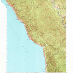 United States Geological Survey Piercy, CA (1950, 62500-Scale) digital map
