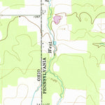 United States Geological Survey Pierpont, OH-PA (1960, 24000-Scale) digital map