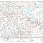 United States Geological Survey Pierre, SD (1954, 250000-Scale) digital map