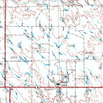 United States Geological Survey Pierre, SD (1954, 250000-Scale) digital map