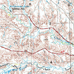 United States Geological Survey Pierre, SD (1954, 250000-Scale) digital map